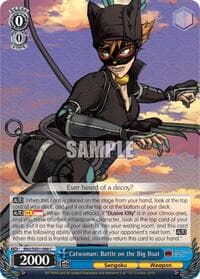 Catwoman: Battle on the Big Boat - Batman Ninja - Weiss Schwarz card