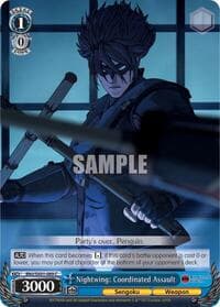 Nightwing: Coordinated Assault - Batman Ninja - Weiss Schwarz card