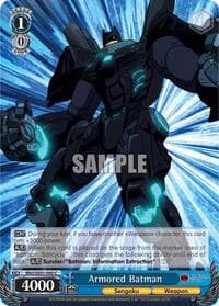 Armored Batman - Batman Ninja - Weiss Schwarz card