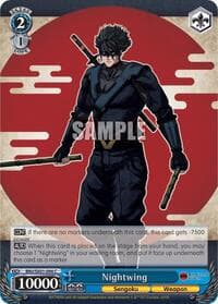Nightwing - Batman Ninja - Weiss Schwarz card