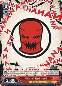 "Villain" Red Hood - Batman Ninja - Weiss Schwarz card