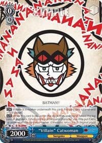"Villain" Catwoman - Batman Ninja - Weiss Schwarz card