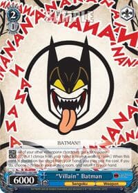 "Villain" Batman - Batman Ninja - Weiss Schwarz card