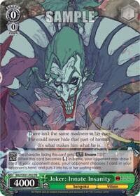 Joker: Innate Insanity - Batman Ninja - Weiss Schwarz card