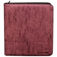 Suede Collection Deck Builder's Playset PRO-Binder - Ruby - Ultra Pro Storage Albums - Storage Albums card