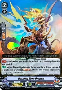 Burning Horn Dragon - V Promo Cards - Cardfight Vanguard card