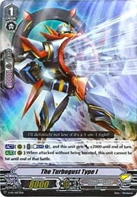 The Turbogust Type I - V Promo Cards - Cardfight Vanguard card