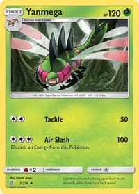 Yanmega - SM - Unified Minds - Pokemon card