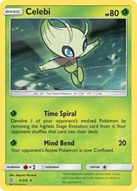 Celebi - SM - Unified Minds - Pokemon card