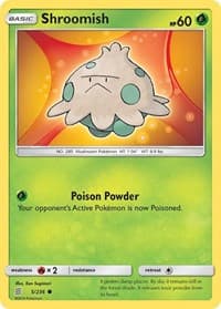 Shroomish - SM - Unified Minds - Pokemon card