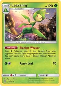 Leavanny - SM - Unified Minds - Pokemon card