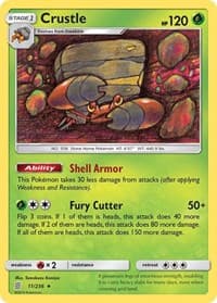 Crustle - SM - Unified Minds - Pokemon card