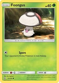 Foongus - SM - Unified Minds - Pokemon card