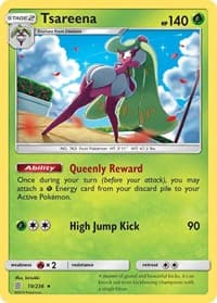 Tsareena - SM - Unified Minds - Pokemon card