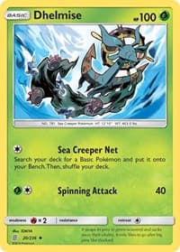 Dhelmise - SM - Unified Minds - Pokemon card