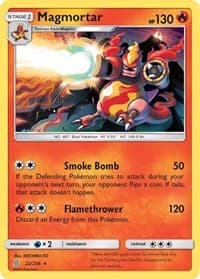 Magmortar - SM - Unified Minds - Pokemon card