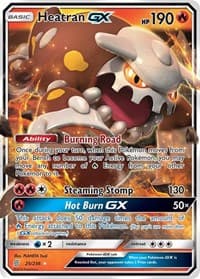 Heatran GX - SM - Unified Minds - Pokemon card