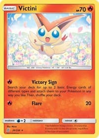 Victini - SM - Unified Minds - Pokemon card