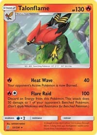 Talonflame - SM - Unified Minds - Pokemon card
