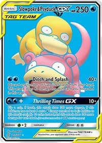 Slowpoke & Psyduck GX (Full Art) - SM - Unified Minds - Pokemon card