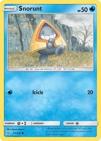 Snorunt - SM - Unified Minds - Pokemon card