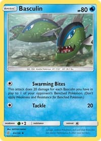 Basculin - SM - Unified Minds - Pokemon card