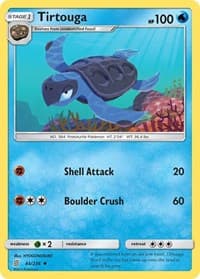 Tirtouga - SM - Unified Minds - Pokemon card