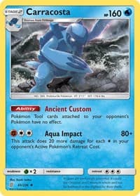 Carracosta - SM - Unified Minds - Pokemon card