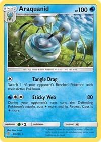 Araquanid - SM - Unified Minds - Pokemon card