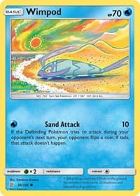 Wimpod - SM - Unified Minds - Pokemon card