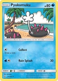 Pyukumuku - SM - Unified Minds - Pokemon card