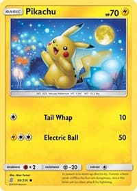 Pikachu (56) - SM - Unified Minds - Pokemon card