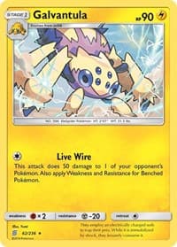 Galvantula - SM - Unified Minds - Pokemon card