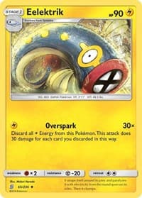 Eelektrik - SM - Unified Minds - Pokemon card