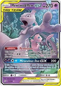 Mewtwo & Mew GX - SM - Unified Minds - Pokemon card