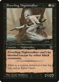 Prowling Nightstalker - Portal Second Age - Magic: The Gathering card