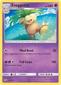 Exeggutor - SM - Unified Minds - Pokemon card