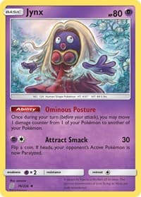 Jynx - SM - Unified Minds - Pokemon card