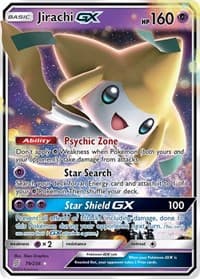 Jirachi GX - SM - Unified Minds - Pokemon card
