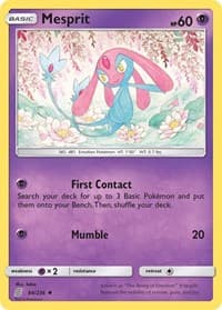 Mesprit - SM - Unified Minds - Pokemon card