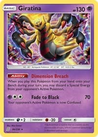Giratina - SM - Unified Minds - Pokemon card