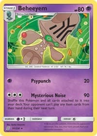 Beheeyem - SM - Unified Minds - Pokemon card