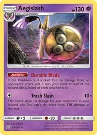 Aegislash - SM - Unified Minds - Pokemon card