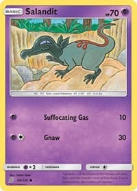 Salandit (98) - SM - Unified Minds - Pokemon card