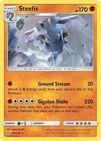 Steelix - SM - Unified Minds - Pokemon card