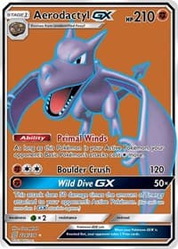Aerodactyl GX (Full Art) - SM - Unified Minds - Pokemon card