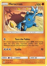 Heracross - SM - Unified Minds - Pokemon card