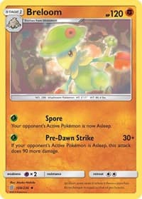 Breloom - SM - Unified Minds - Pokemon card