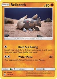 Relicanth - SM - Unified Minds - Pokemon card