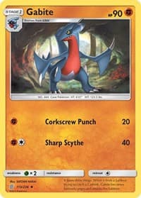 Gabite - SM - Unified Minds - Pokemon card
